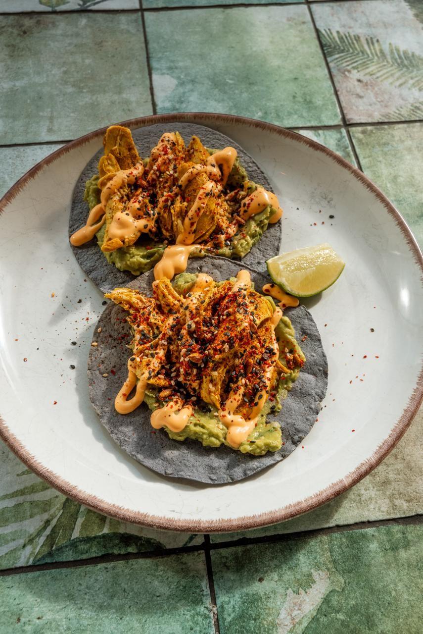 Chicken Tostadas