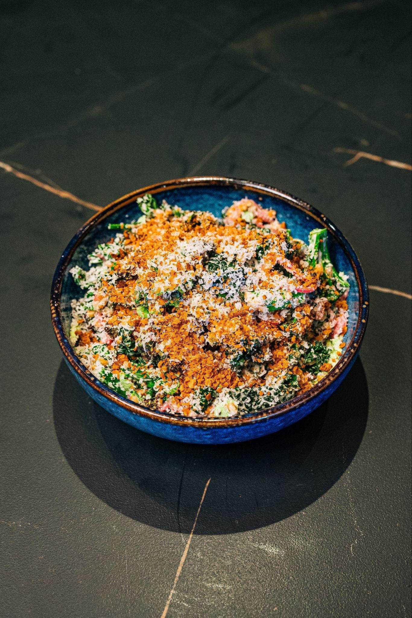 Miso - Cashew Caesar Salad