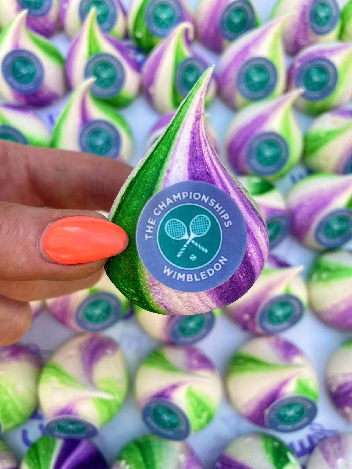 Branded Meringue Kisses 