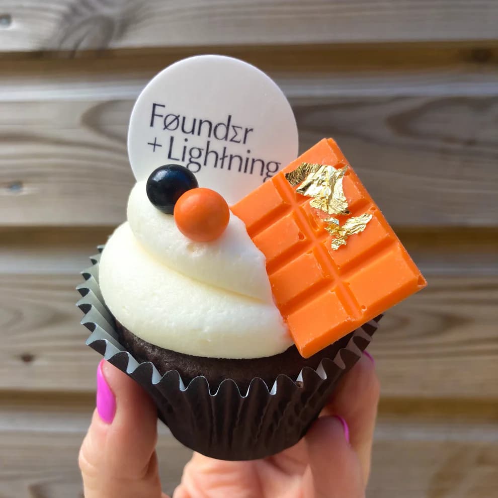 Gluten Free Branded Cupcakes