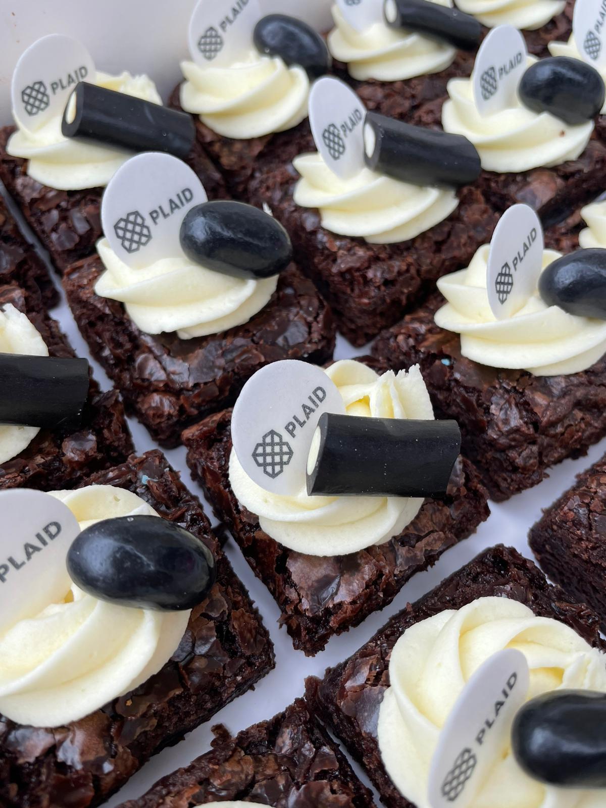 Vegan Branded Brownie Bites