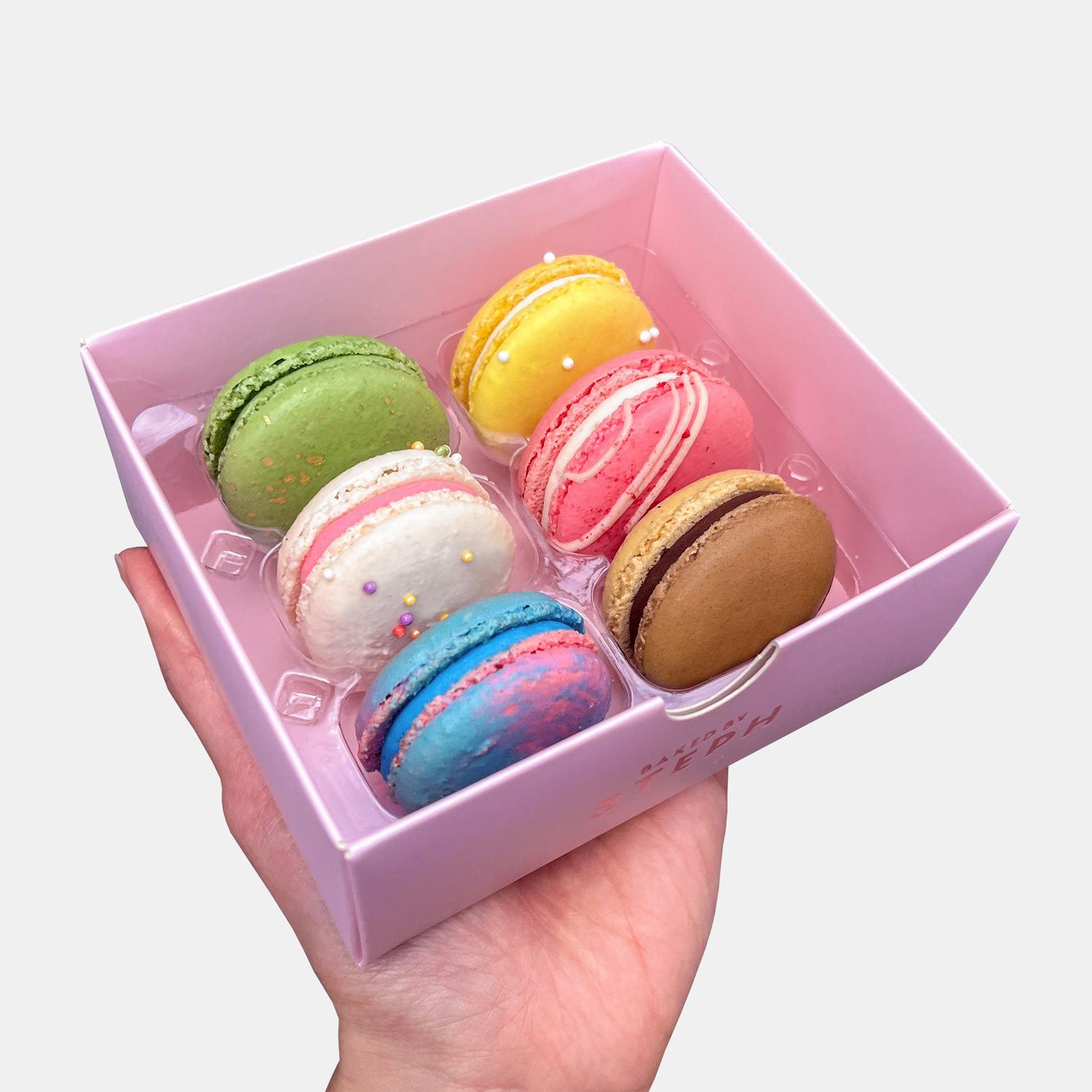 Signature Macarons (Box of 6)