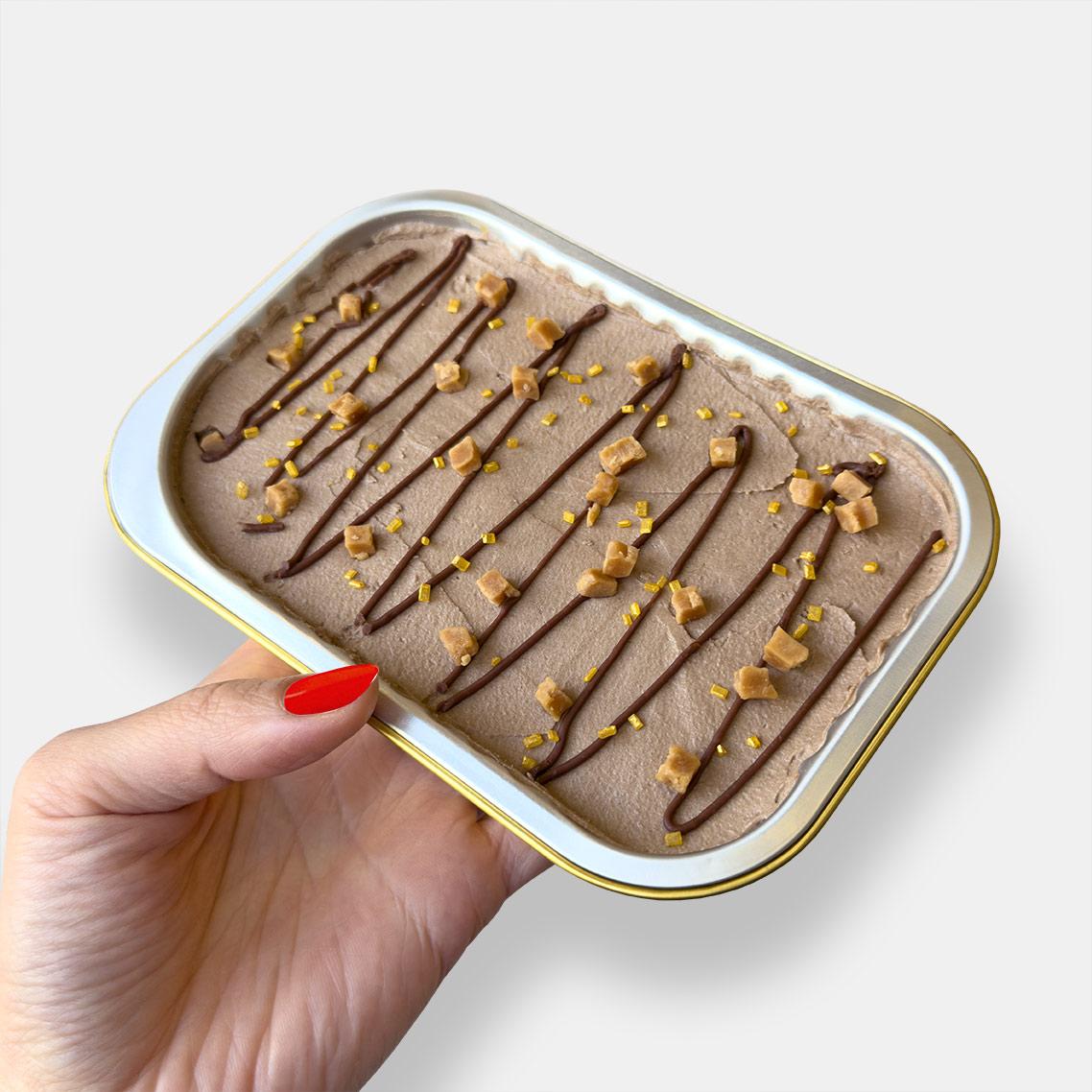 Chocolate & Salted Caramel Piece of Cake Box