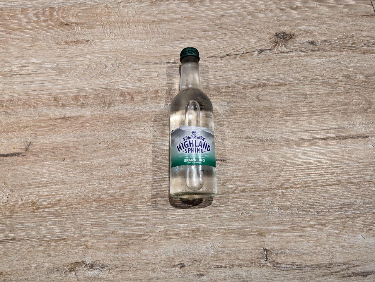 Mineral Sparkling Water Glass