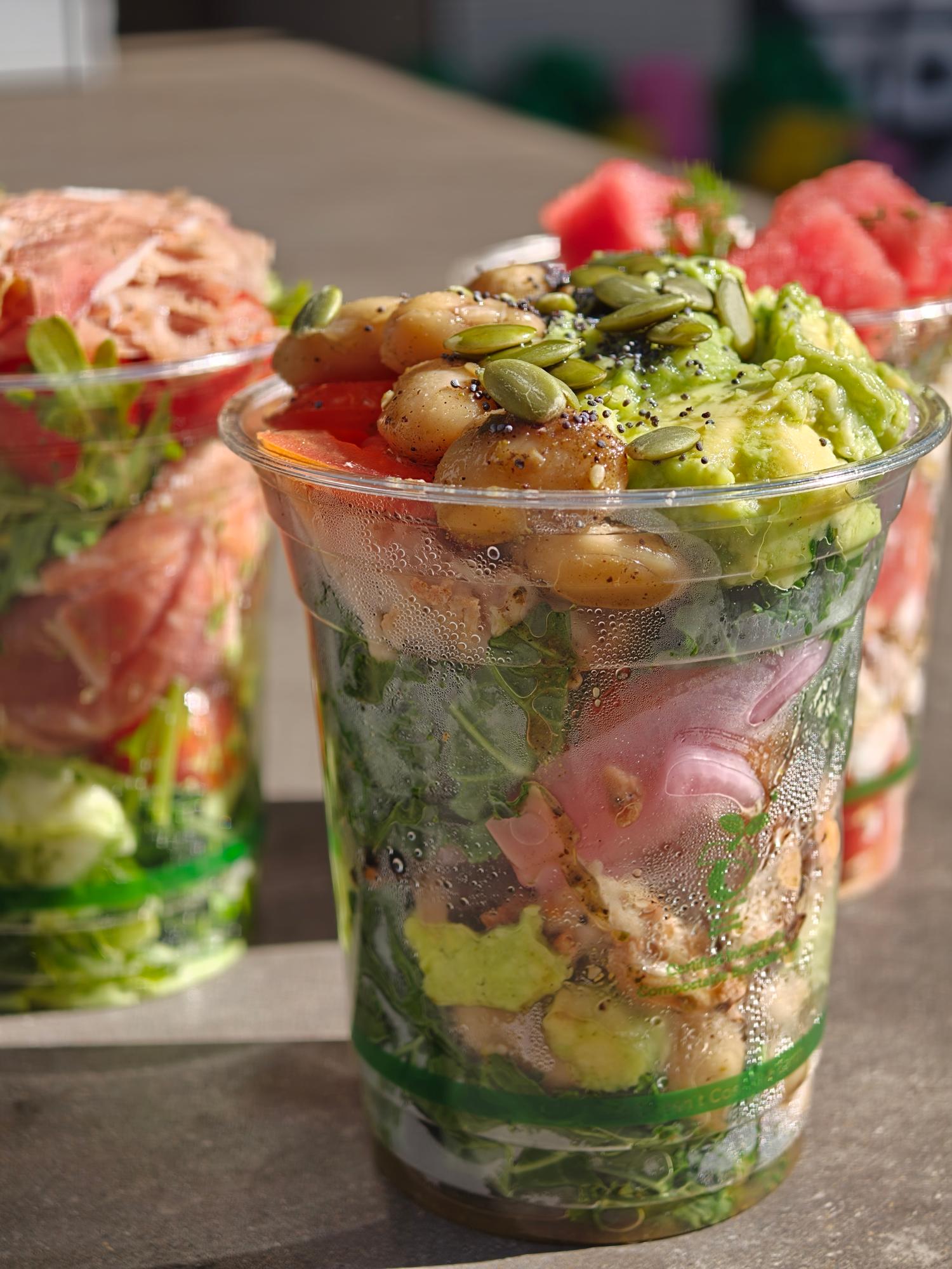 Avo Chicken Salad Single Cup Box (8pcs)