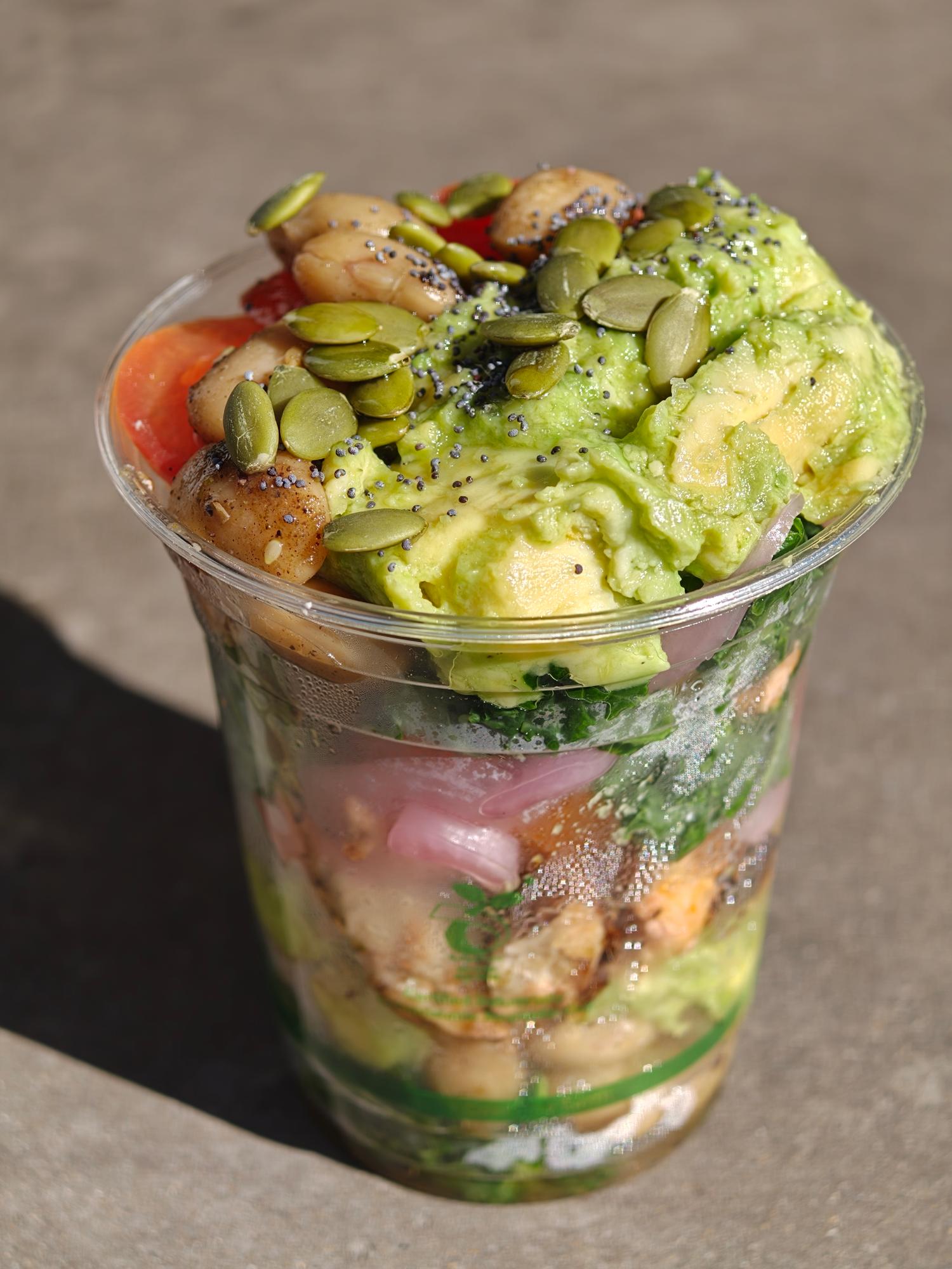 Avo Vegan Salad Single Cup Box (8pcs)