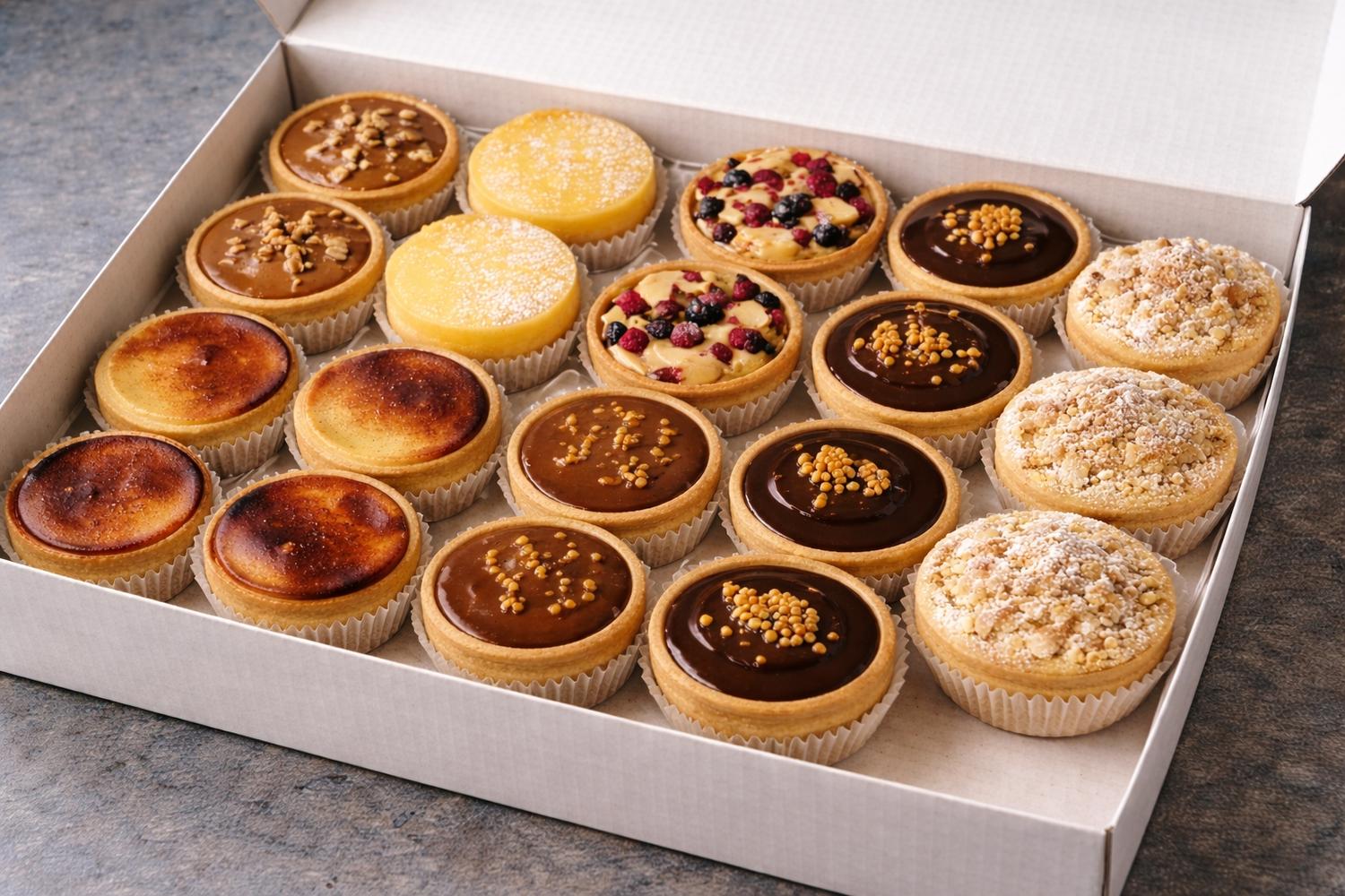 Sweet Tarts Box (8cm)(6pcs)