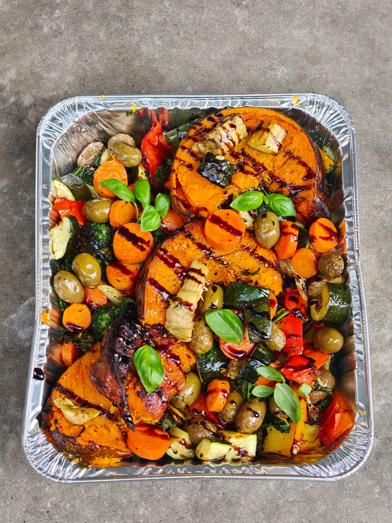 Seasonal Veggie Salad Platter