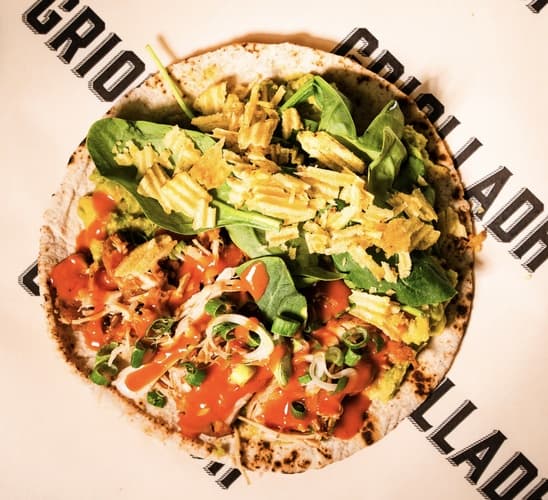 Buffalo Chicken Foldie Wrap