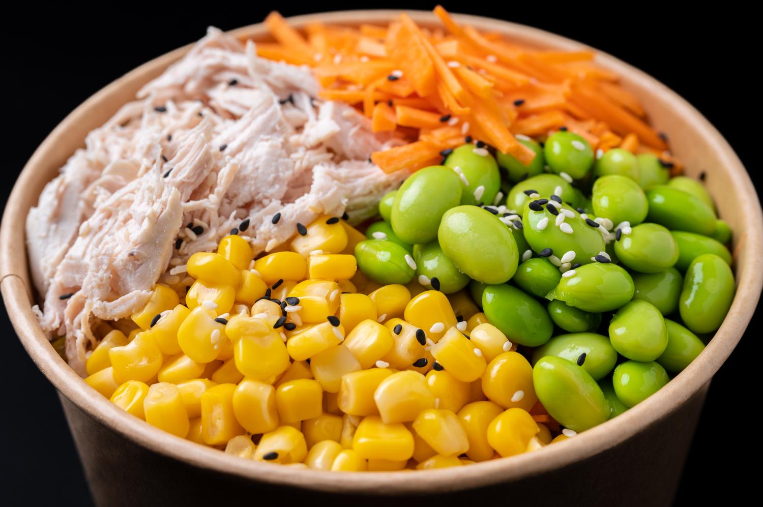 Pulled Chicken Rice Bowl
