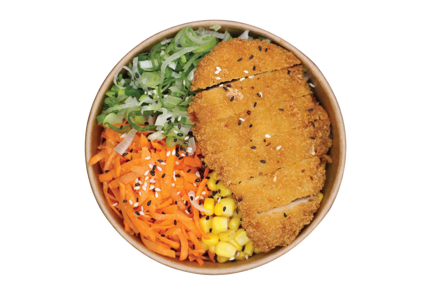 Chicken Katsu Salad Bowl 