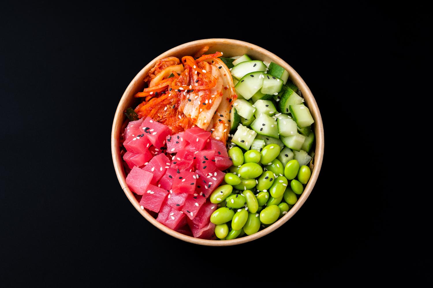 Spicy Tuna Half Half Bowl 	