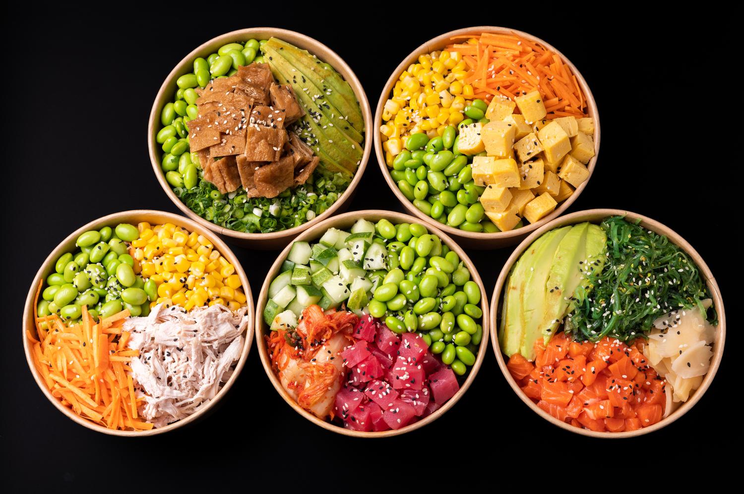 Build your own Poke bowl
