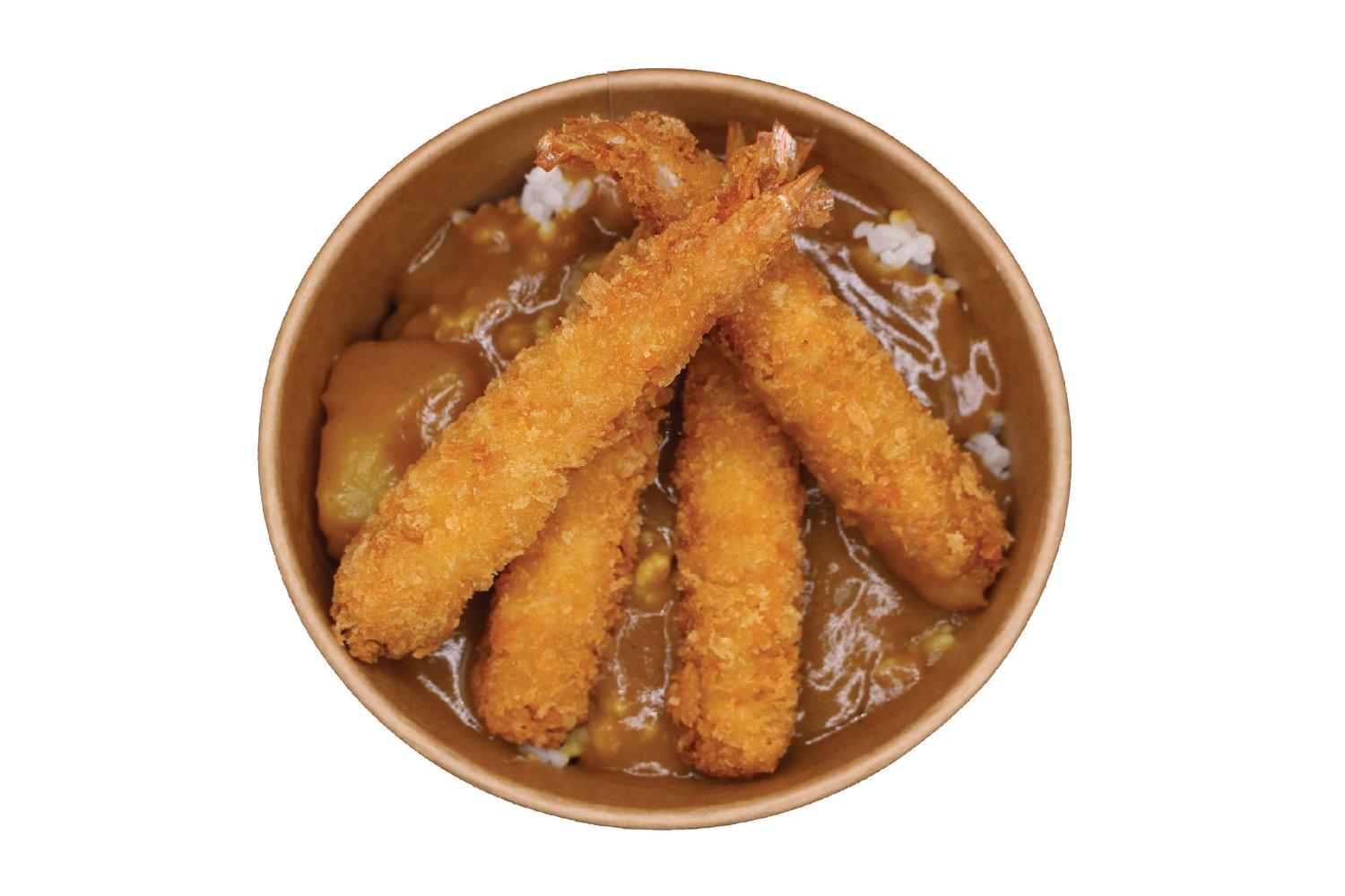 Prawn Katsu Curry 