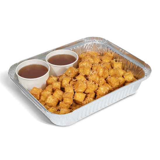 Tofu with Vegan Sauce Tray