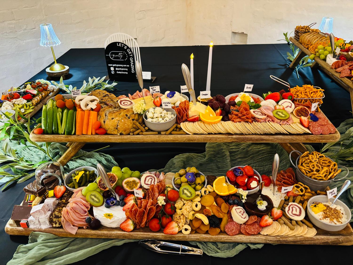 Feeling Cheesy Grazing Table (Per Metre)