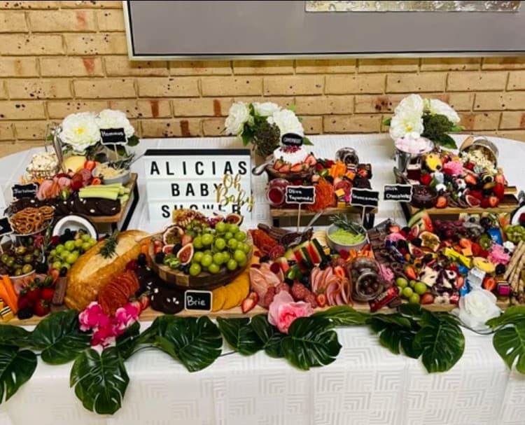 Guilty Pleasures (Opt 2) Grazing Table (Per Metre)
