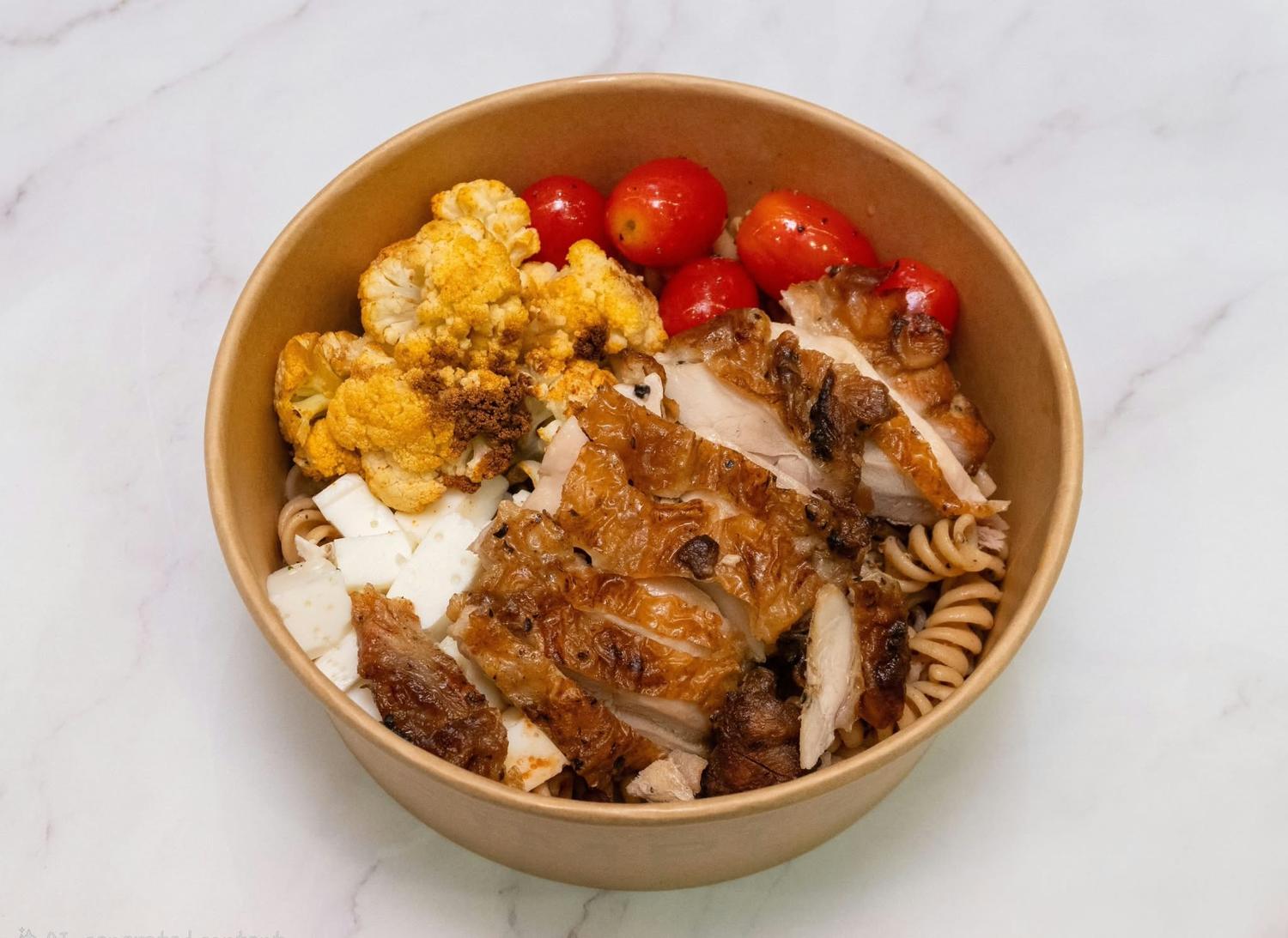 Roasted Chicken Thigh Bowl