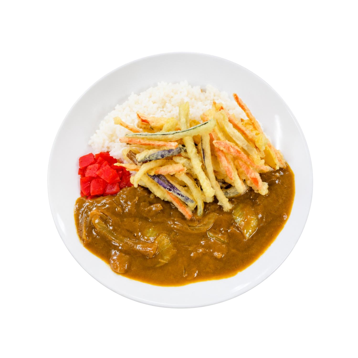 Kakiage Curry rice