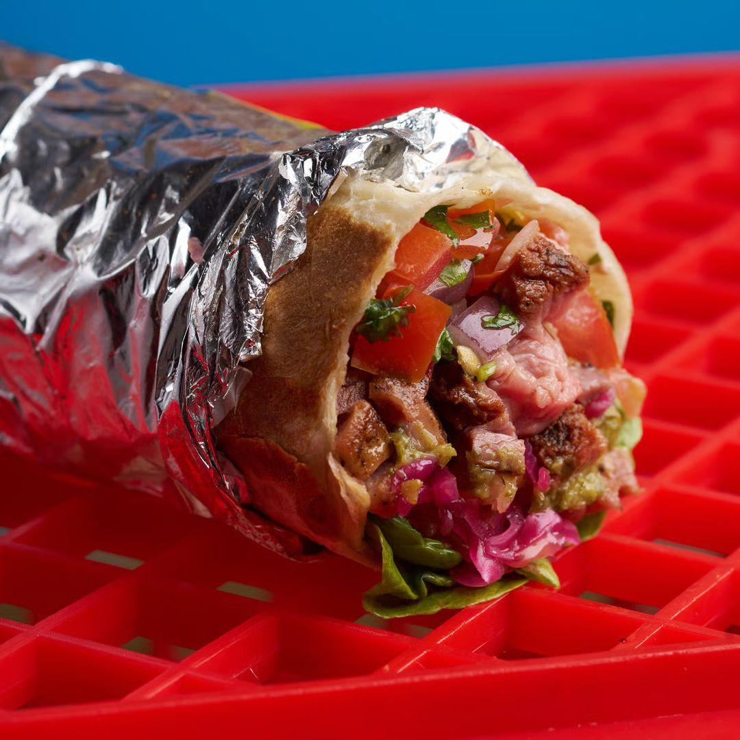 Char-Grilled Beef Steak Burrito