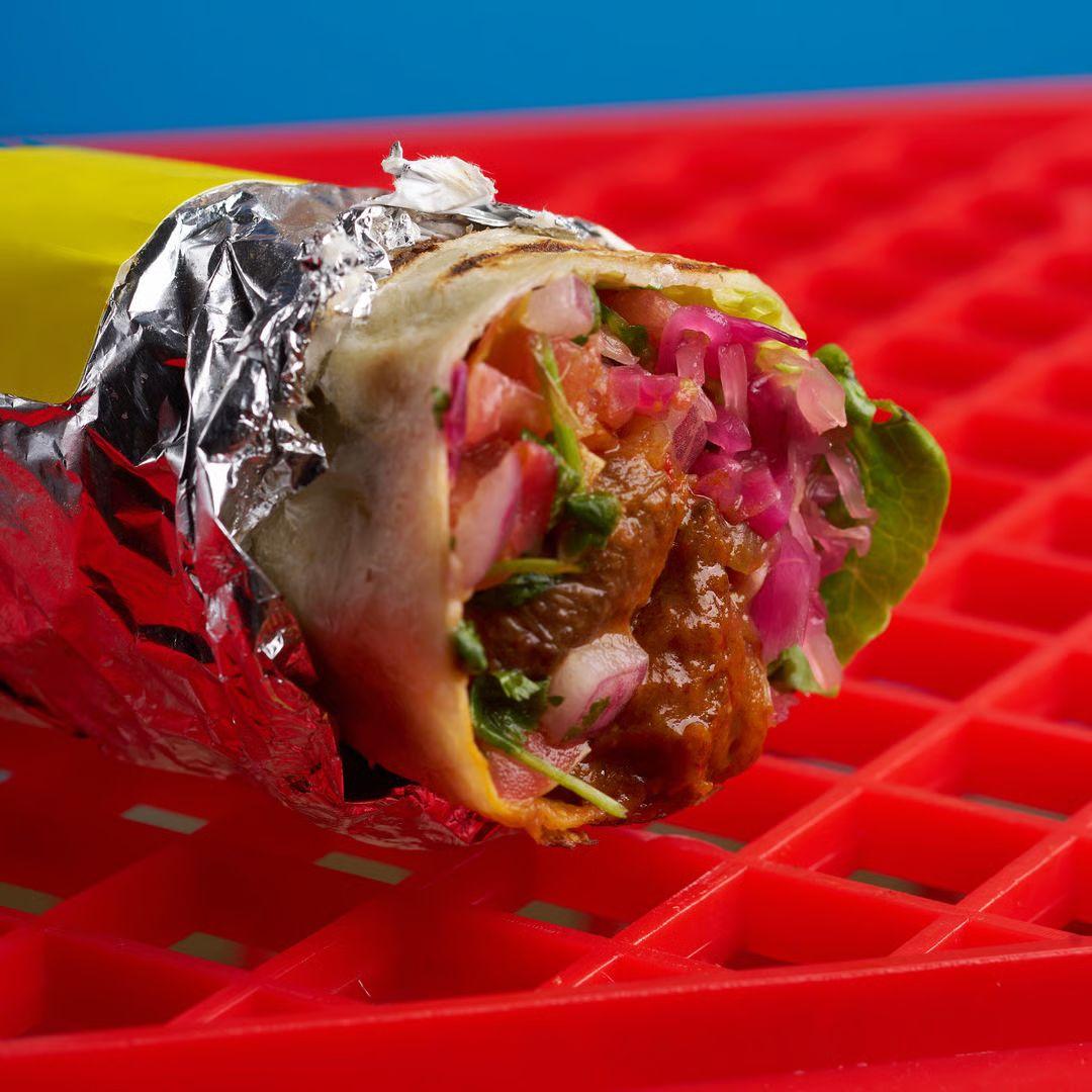 Lamb Barbacoa Burrito