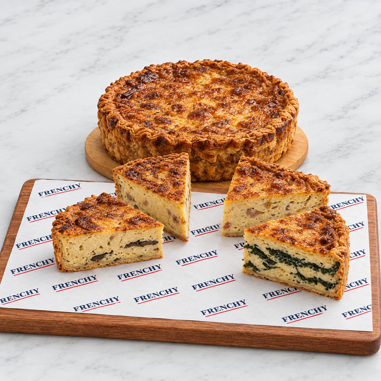 Ham & Cheese Quiche