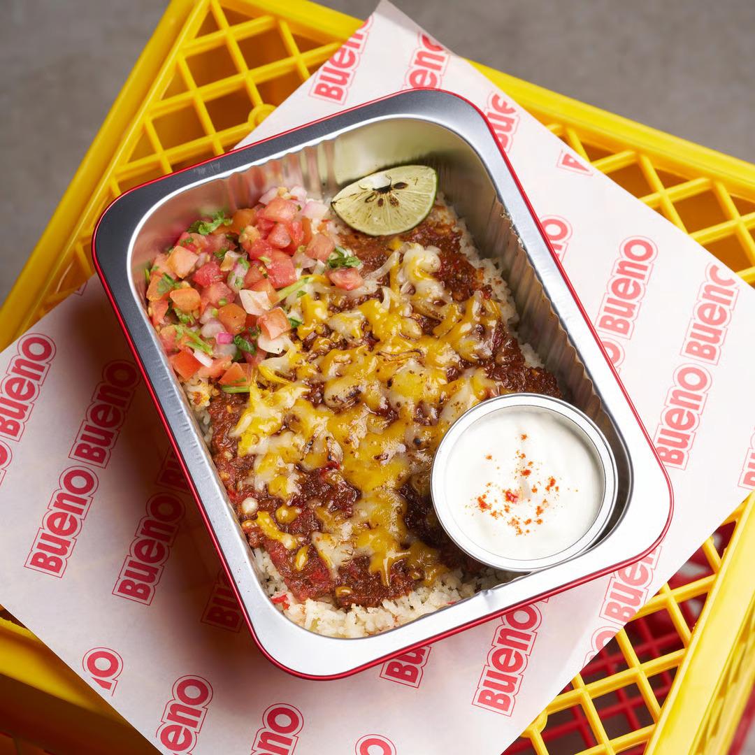 Slow-Cooked Beef Chili Bowl