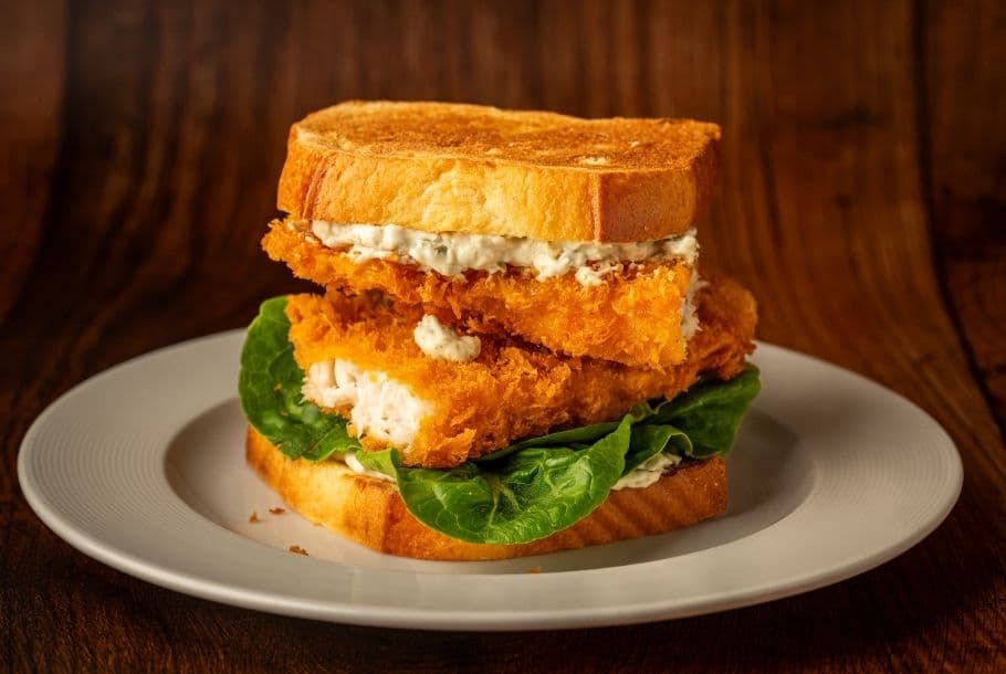 Panko Plaice Sandwich