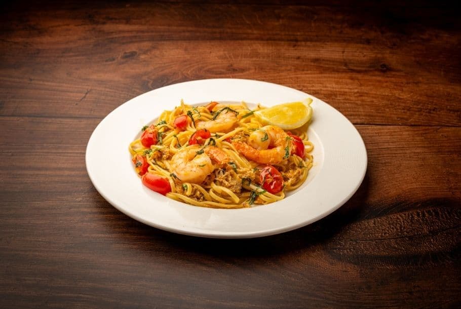 Crab & Prawn Linguine