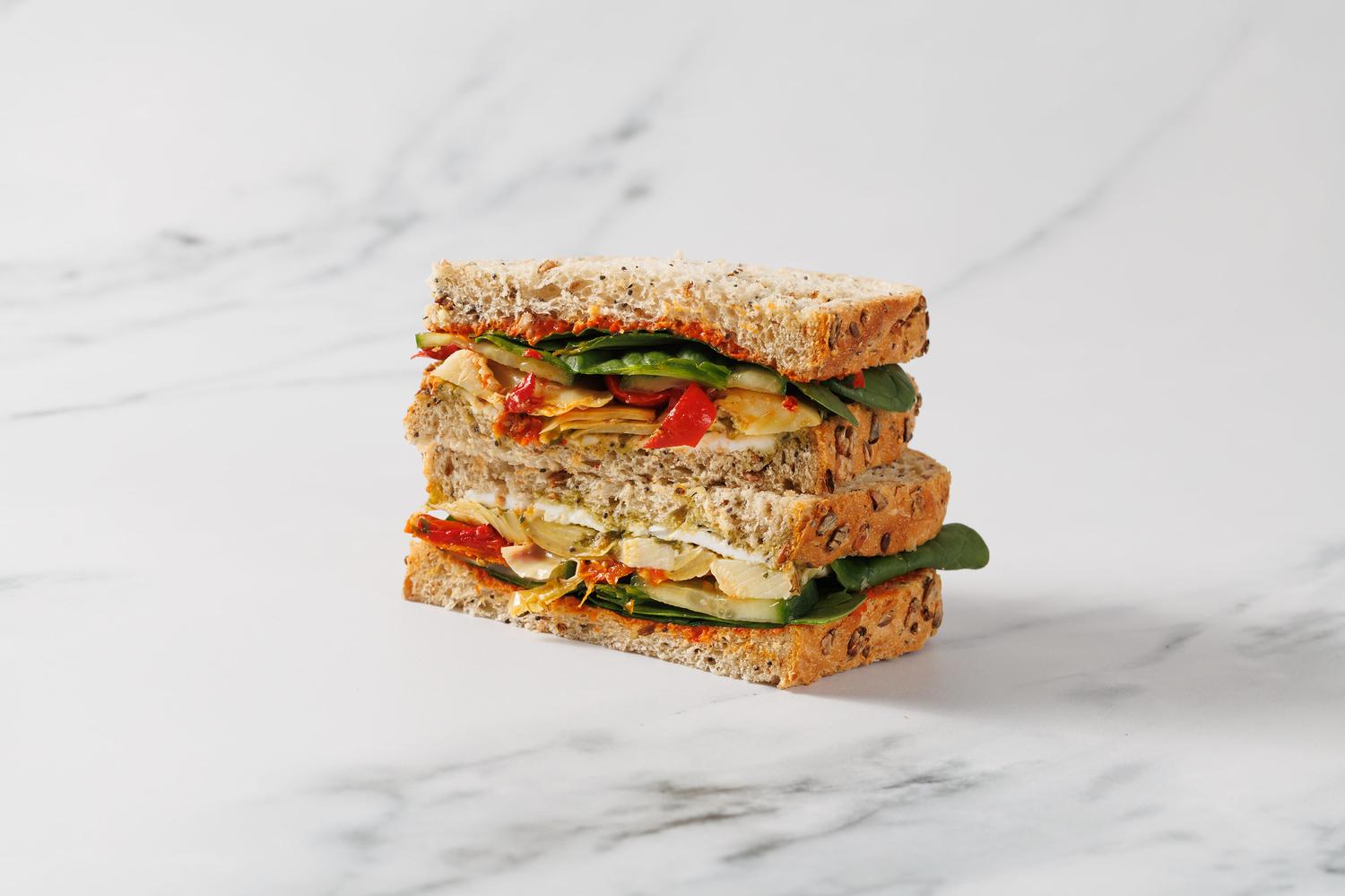 Vegan Cream Cheese, Ve'Duja & Aubergine Bloomer