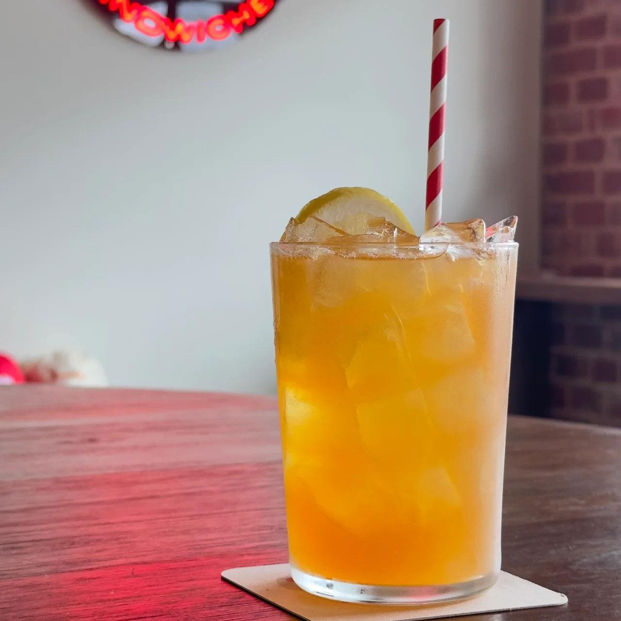 House Peach Iced Tea