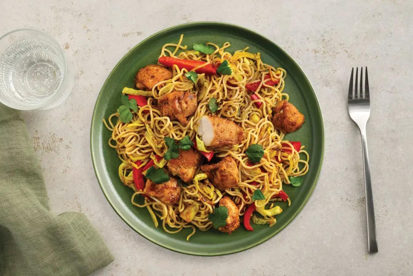 Singapore Chicken Noodles