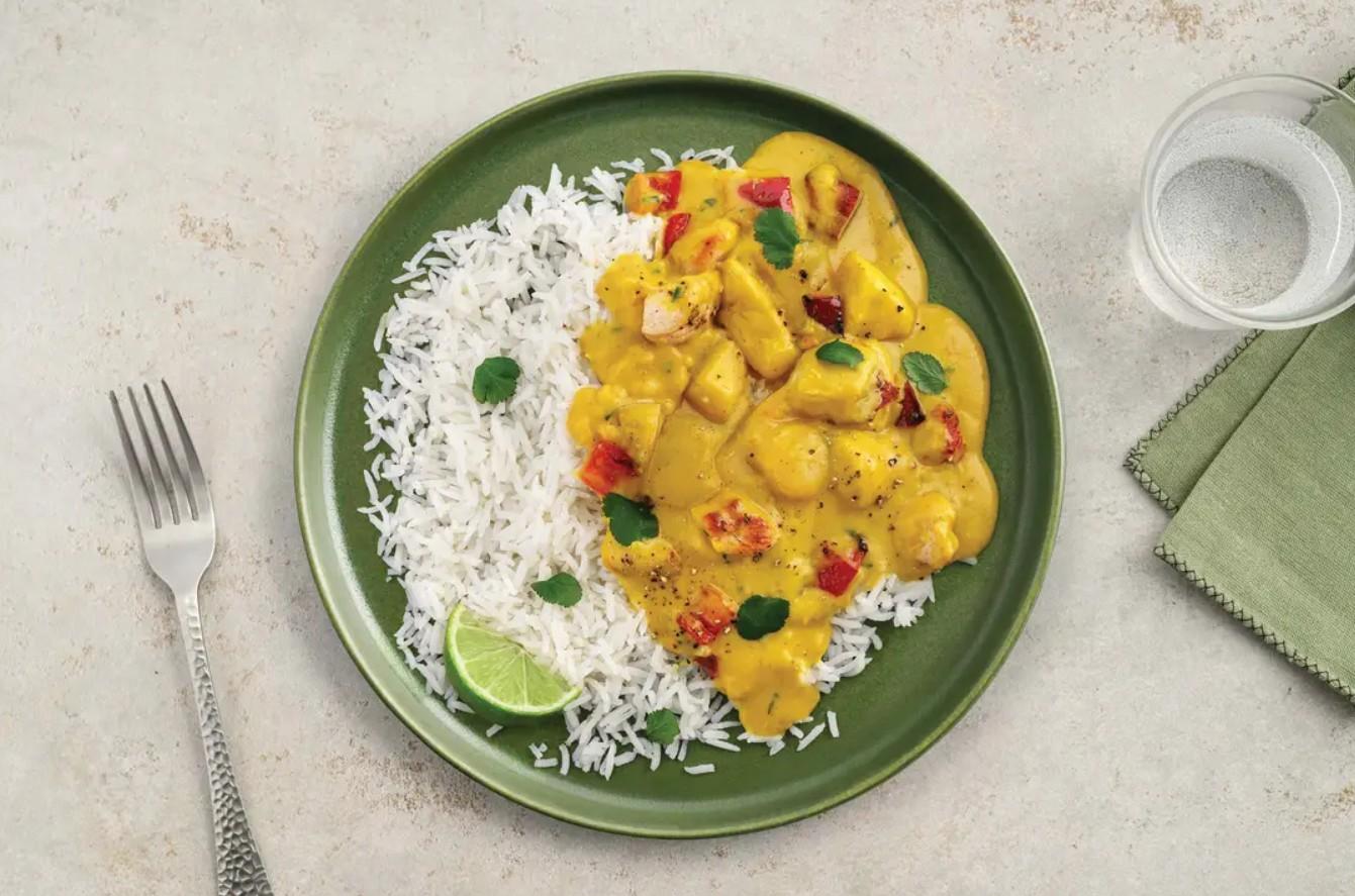 Thai Chicken Yellow Curry with Basmati Rice