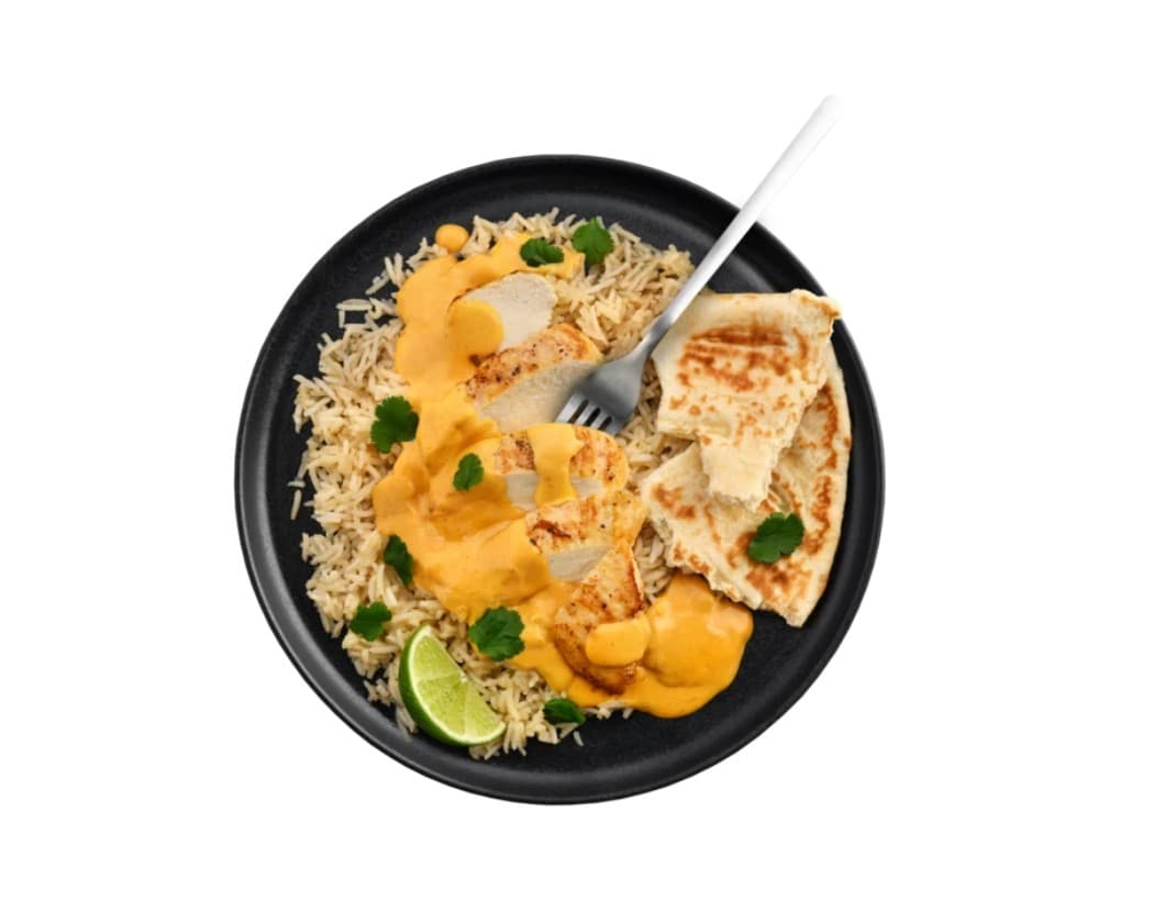 Fuel'd Butter Chicken with Naan & Brown Rice