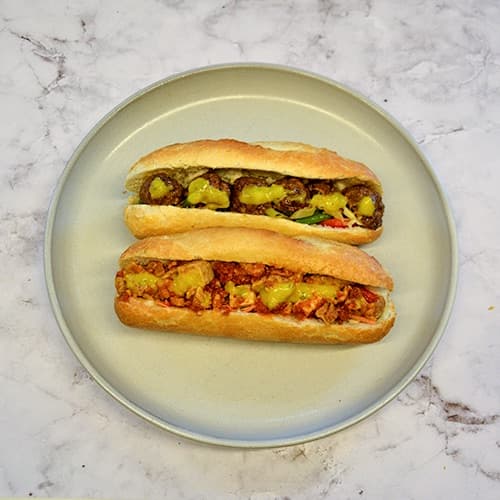 Sandwiches Curry Egg & Javanese - Vegetarian