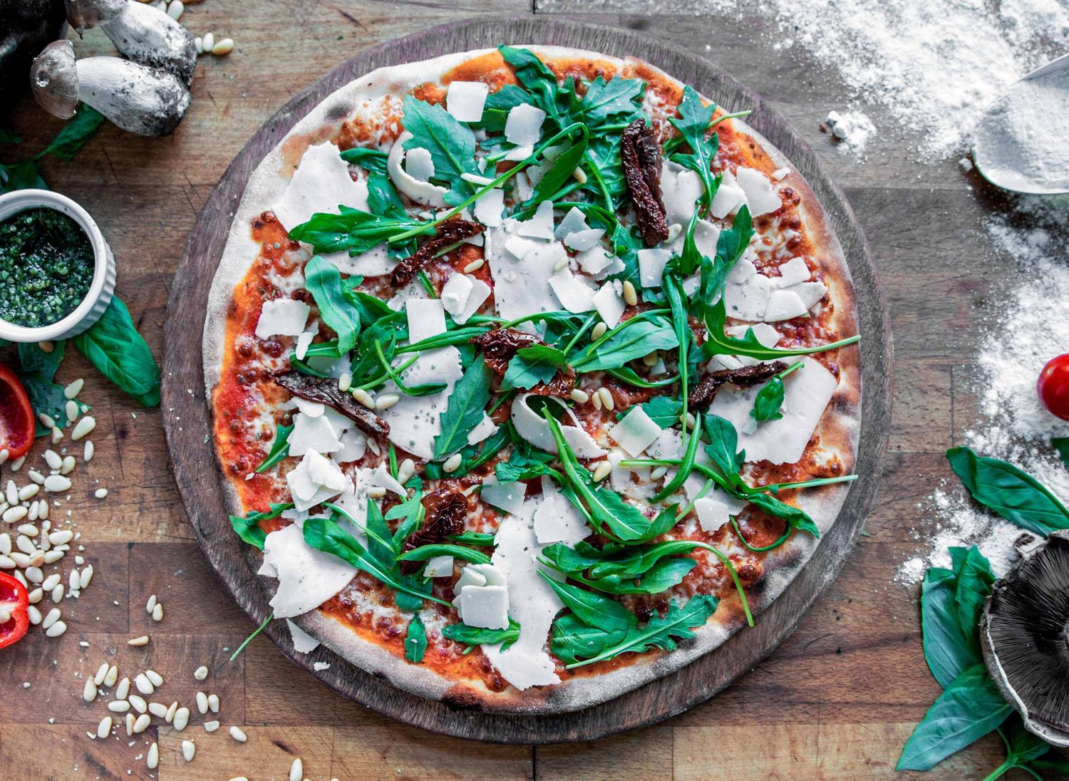 Pizza polo Fumé