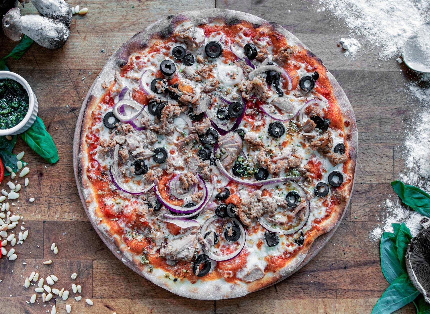 Glutenfree Pizza Tuna