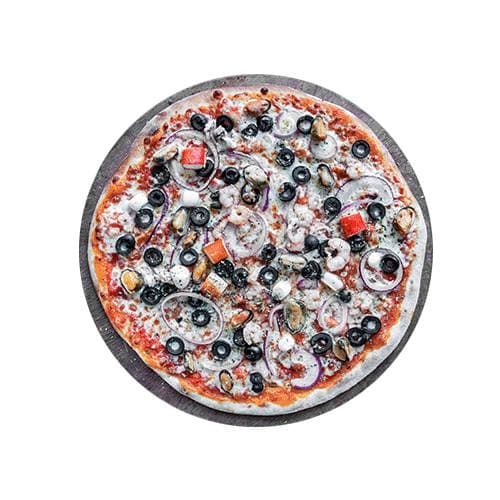 Glutenfree Pizza Seafood