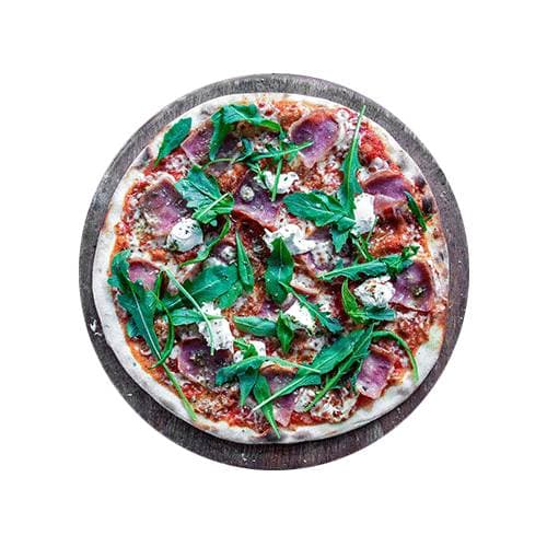 Glutenfree Pizza Prosciutto e Mascarpone