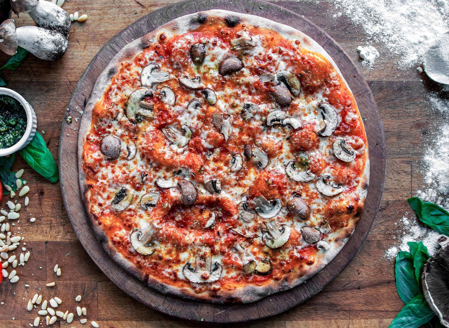 Glutenfree Pizza Tartufata