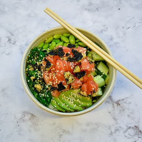 The Salmon Poke Bowl - Large