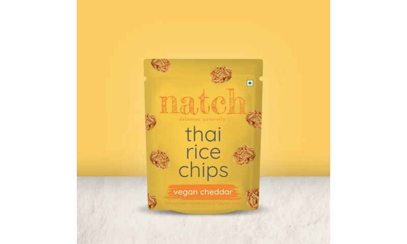 Thai Rice Chips - Vegan Cheddar (25g)