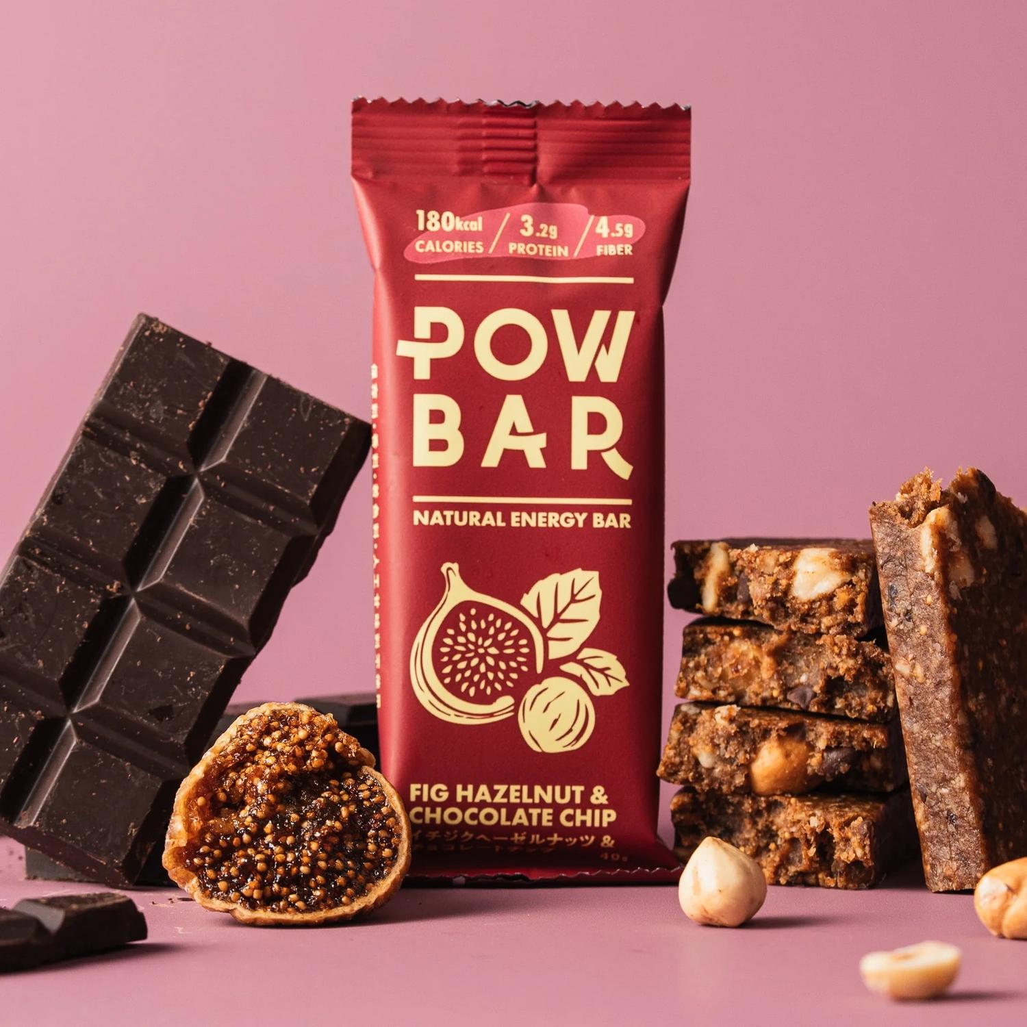 POW Bar - Fig Hazelnut & Chocolate Chip (40g)