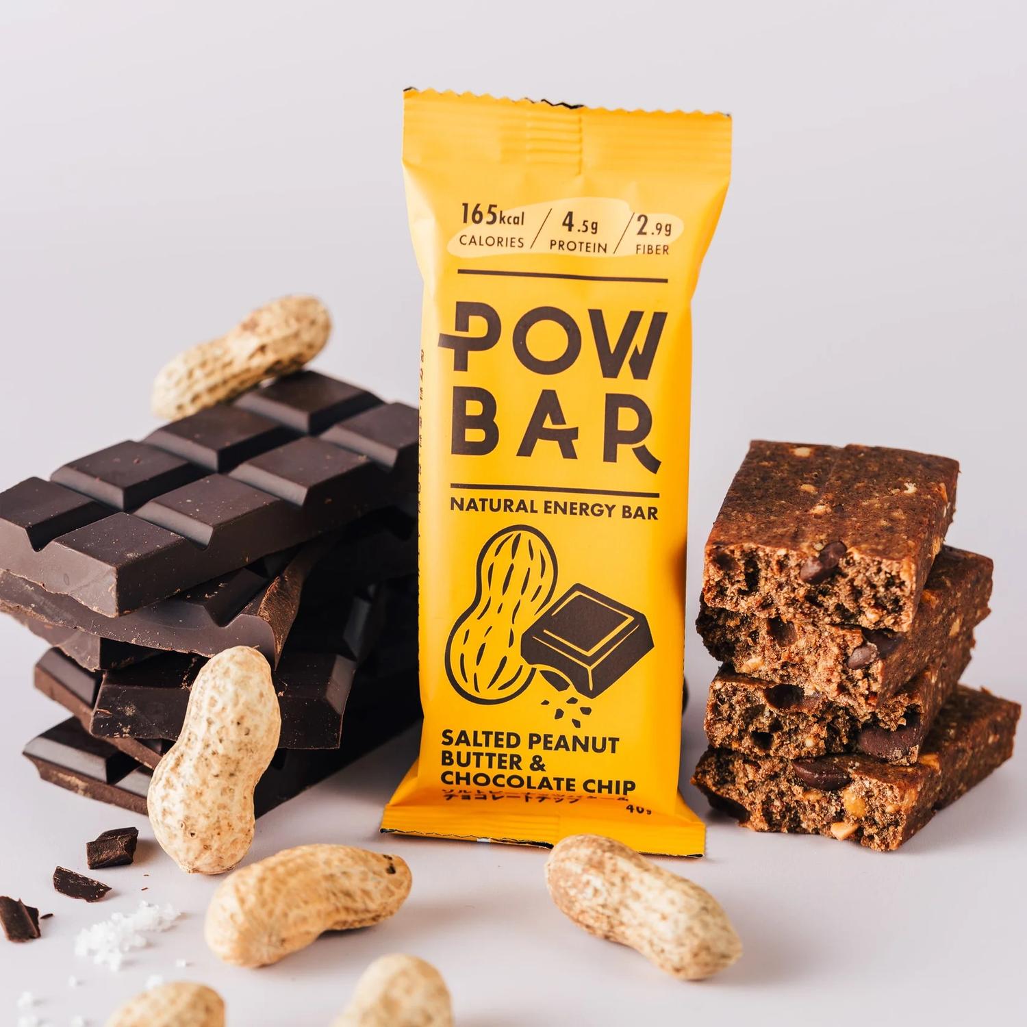 POW Bar - Salted Peanut Butter Choco Chip (40g)