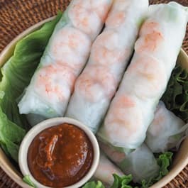Vietnamese Goi Cuon - Avocado