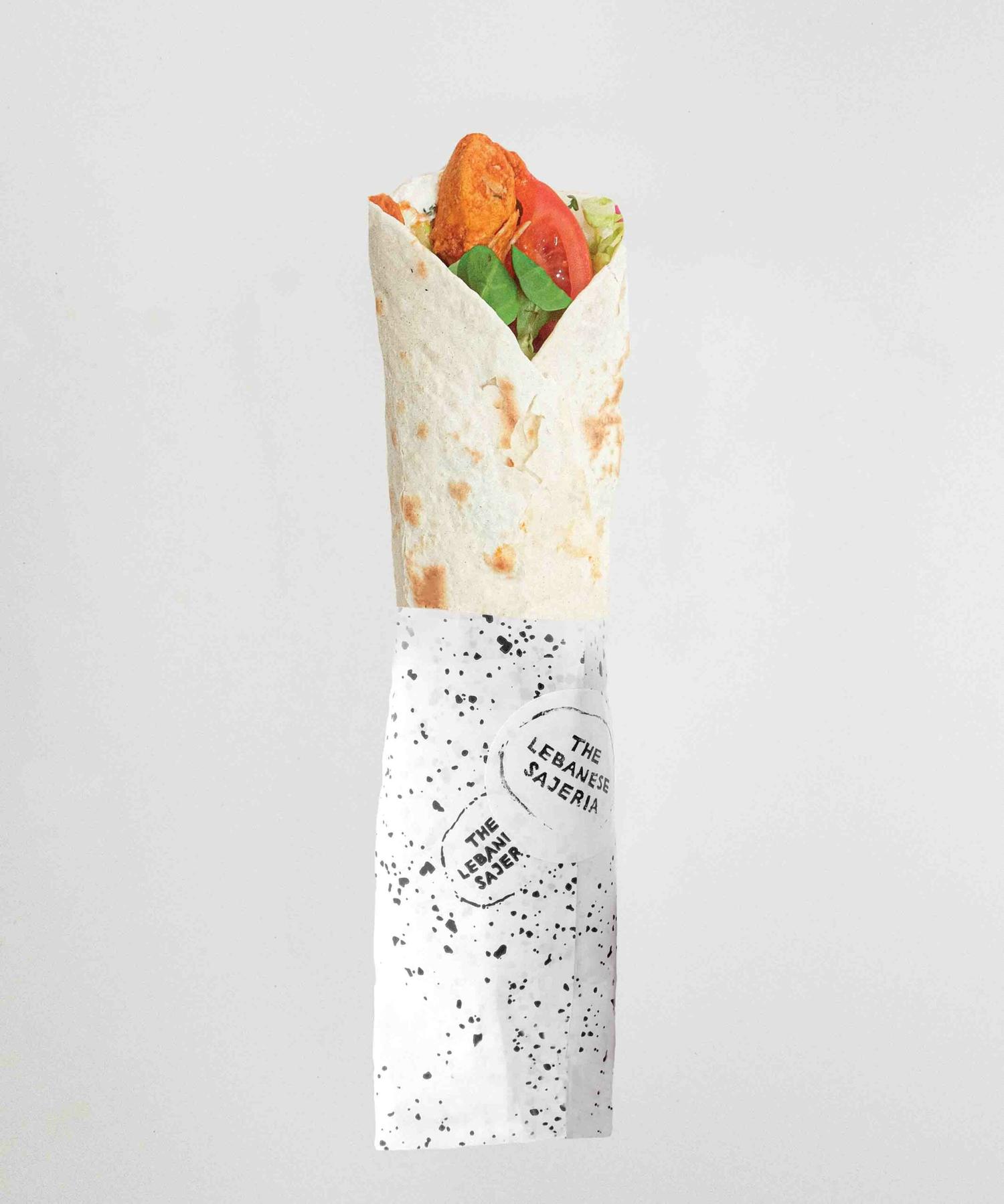 Manoushe Chicken and Labneh