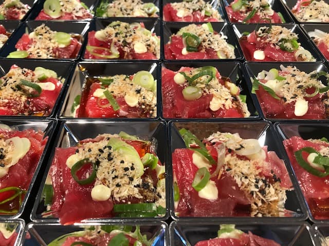 Finger food - 8 snacks per person