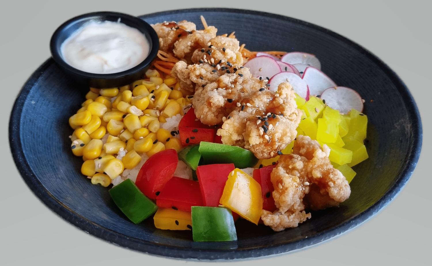 KARA CHICKEN POKE BOWL