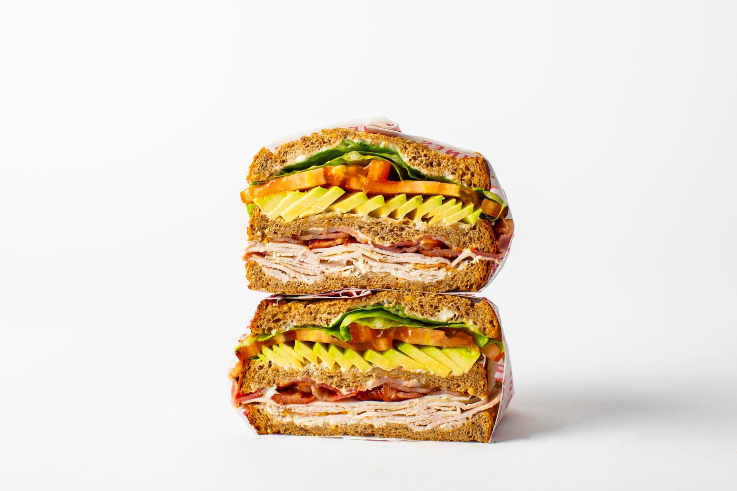 Turkey Avocado Club Triple Decker