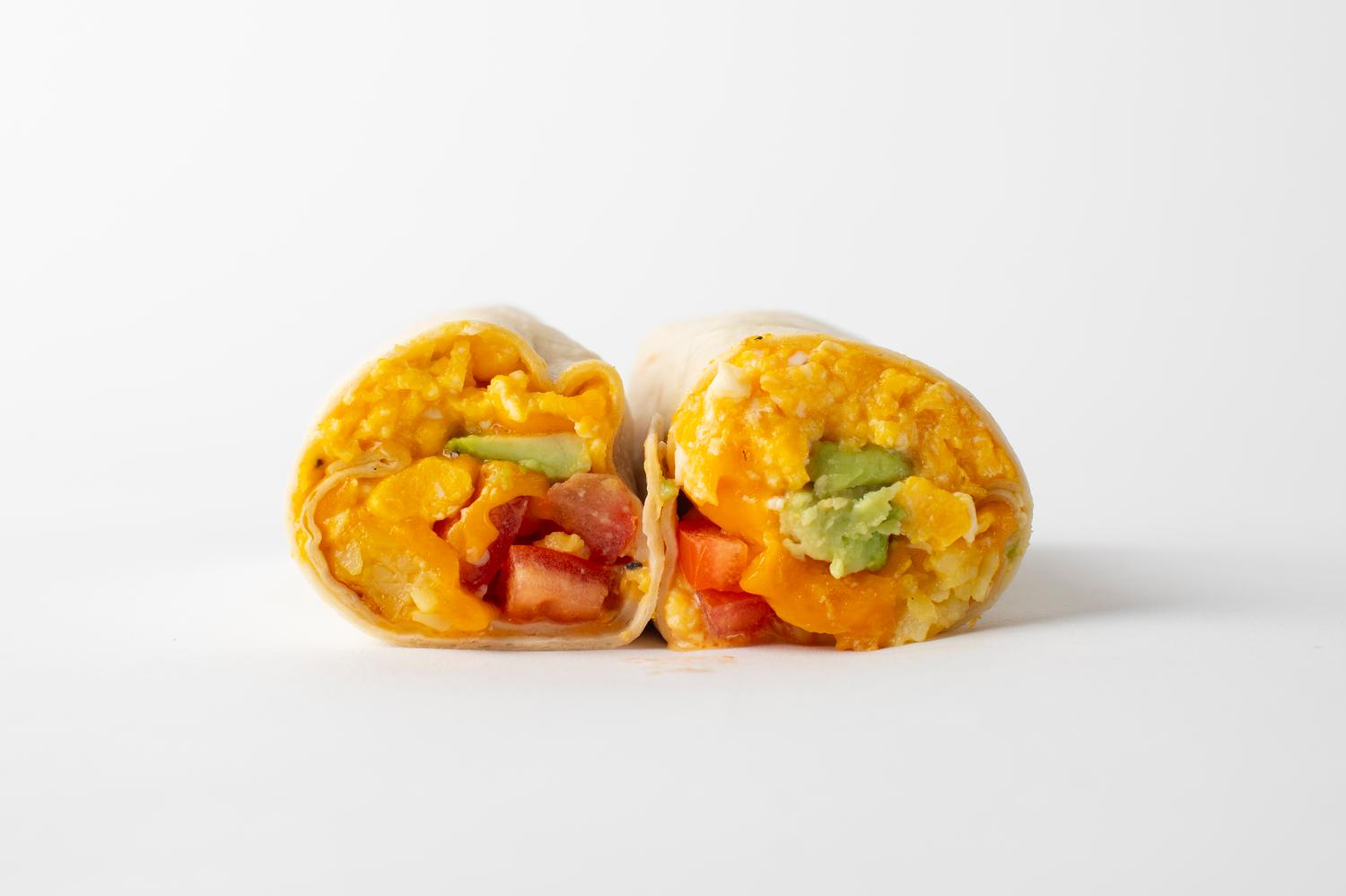Veggie Breakfast Burrito Wrap 